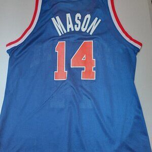 Champion Anthony Mason New York Knicks NBA Basketball Jersey Adult Medium 40